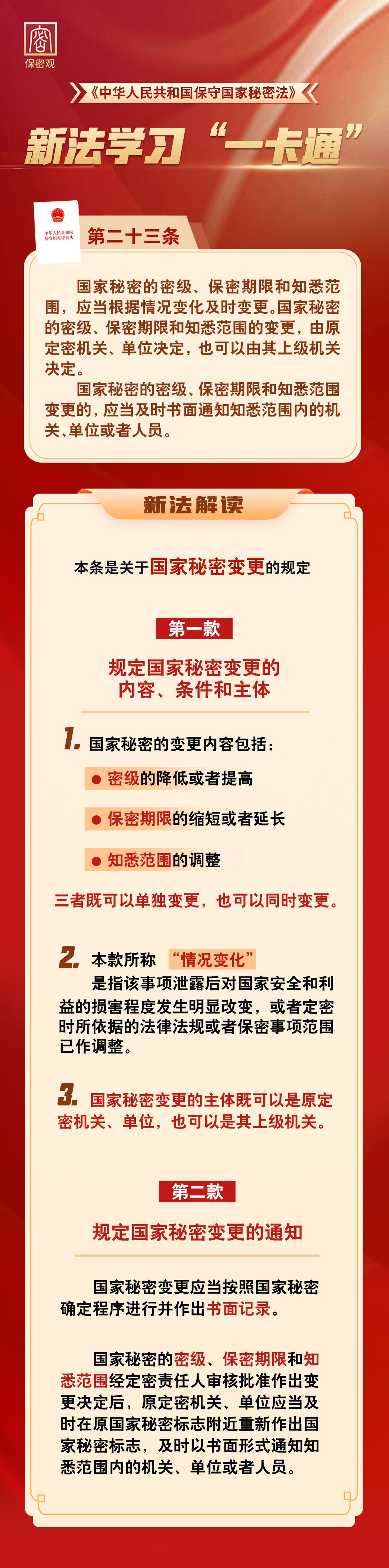 新法学习“一卡通”第二十三条